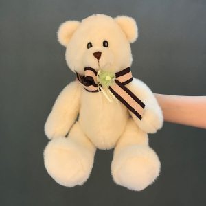 عروسک خرس پاپیون دار