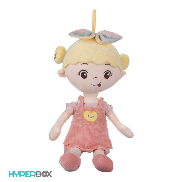 عروسک دخترک پاپیون بر سر کوچک