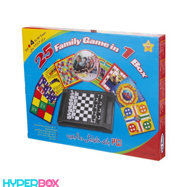 25 بازی خانوادگی در 1 جعبه